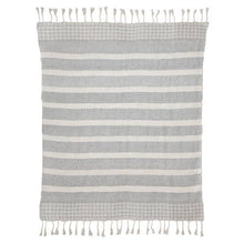 Load image into Gallery viewer, DUSK STRIPE THROW BLANKET